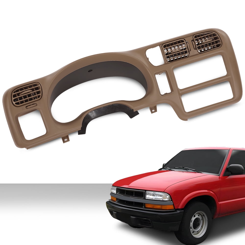 CROSSDESIGN Dashboard Dash Cover Dash Bezel Fit for 1998-2004  Chevy S-10 GMC Sonoma Jimmy Blazer