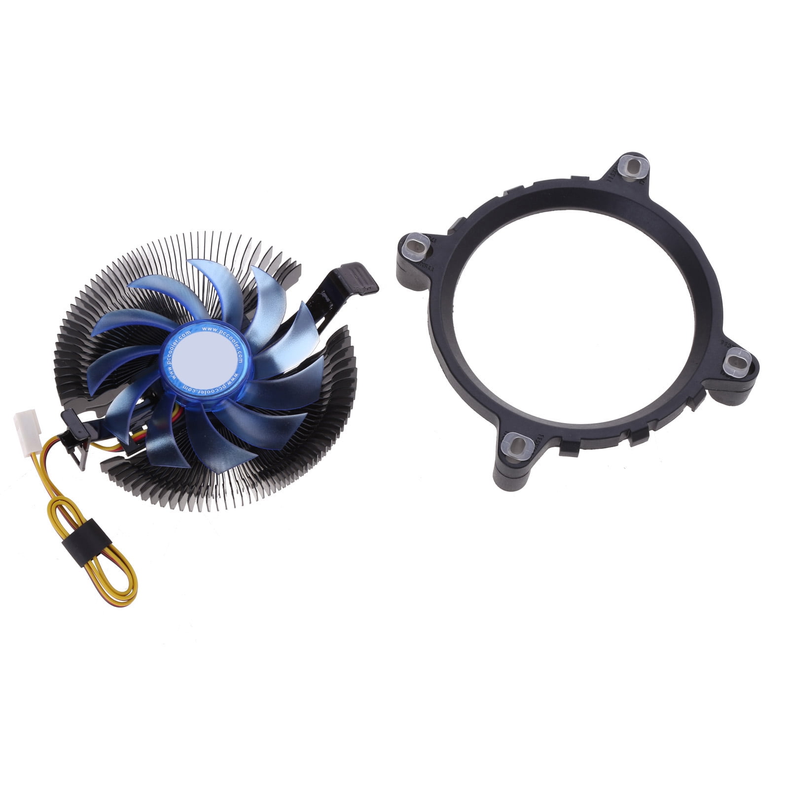PC Cooler E86 CPU Cooler PWM Blower Cooling Fan for LGA775/155/1156 1U Server HTPC CPU Socket PWM Fan Utral Thin 28mm