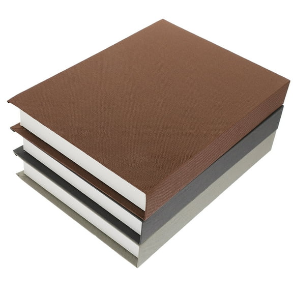 Decorative Fake Book for Home Decor Assorted Color Paper Mantel Decorations Proper Size for Shelves Desk