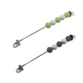 thumbnail image 1 of Tablero ocupado de 2 uds., accesorios DIY, Material de habilidades s, tablero de actividades de aprendizaje, juguete, tablero sensorial educativo temprano para juegos de Gris CUTICAT tablero ocupado, 1 of 4