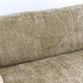 thumbnail image 4 of Noble House Julisa 58" Modern Chenille Fabric Loveseat with Removable Cushion, Fixed Backrest, Camel, 4 of 10
