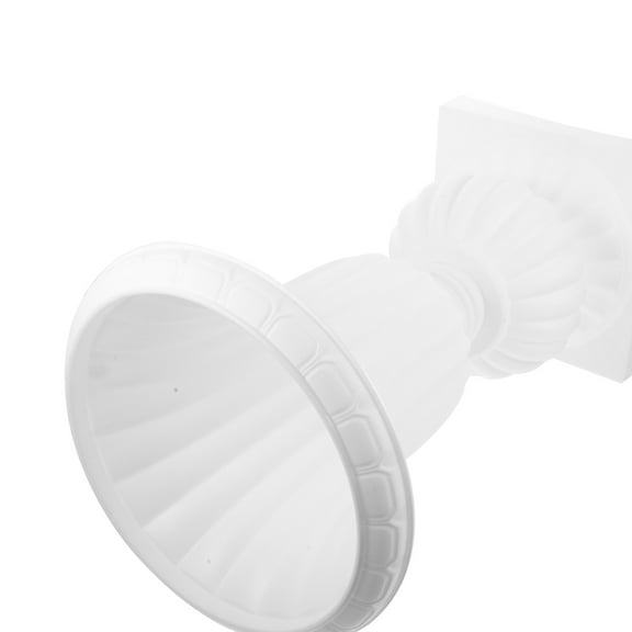 Retro Plant Container Urn Flowerpot Outdoor Pots Decorations Bride White