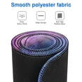 thumbnail image 7 of Large Galaxy Themed Mouse Pad for Gaming (31.5x11.8in): Non-Slip Rubber Base, Stitched Edges | Enhances Desk Setup, 7 of 7