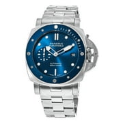 Panerai Submersible Blu Notte Stainless Steel Men's Watch PAM01068