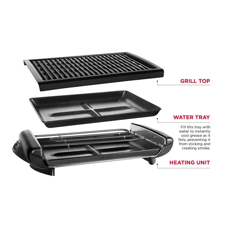 Chefman AccuGrill Smokeless Indoor Grill, Virtually Smoke-Free with  Removable Integrated Probe Cooking Thermometer for Perfect Doneness Every  Time
