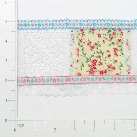 - Expo Int'l Eyelet Patchwork Trim by the yard