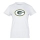 thumbnail image 1 of NFL Playera Aficionado Básica Green Bay Packers Blanco para Mujer, Talla Chica, 1 of 5
