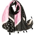 thumbnail image 1 of HSHDLDF Foulards Légères pour Femmes, Mode, à Imprimé Floral, Hiver Automne, Chaudes, Foulard Châle, 1 of 7