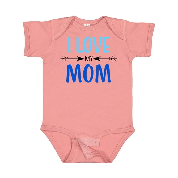 Inktastic I Love My Mom Mothers Day Boys or Girls Baby Bodysuit