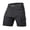 Black, variant on Mens Outdoor Cargo Shorts Wear Resistant Rip Stop Work Hiking Fishing Shorts