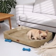 thumbnail image 4 of Orthopedic Dog Bed For Small Dogs Waterproof Rectangle Pet Mat Soft Comfortable Pet House Indoor Outdoor Cat Bed Non Slip Washable, 4 of 6