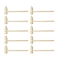 thumbnail image 4 of GROWTH TANK 10Pcs Mini Wooden Hammers Beating Gavel Smooth Finished for Party Game Props 14.5x5cm, 4 of 8