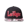 thumbnail image 1 of City Black/Floral Olde Anglais Baseball Réglable Cap - Las Vegas, 1 of 2