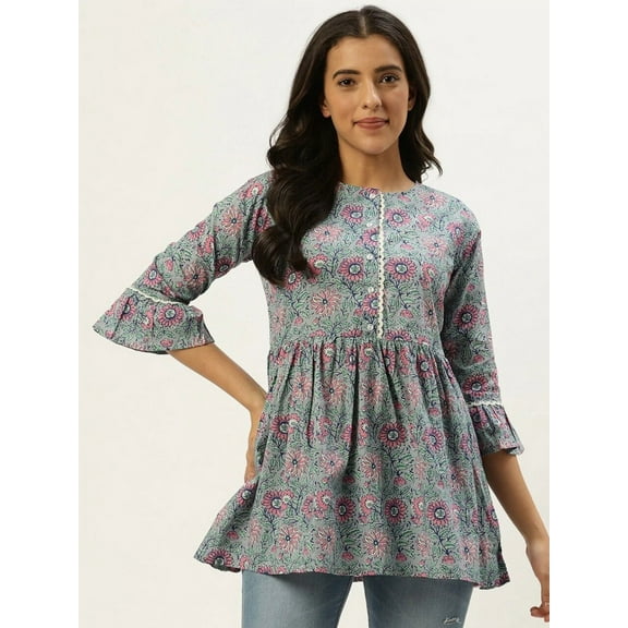 Short Kurtis for Women | Kurtas & Kurtis | Tunic Tops | Tunics for Women | Indian Kurta for Women | Short Kurti | Indian Tunic | Indian Tops