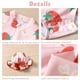 thumbnail image 4 of Traje de baño Aalizzwell de manga larga con cremallera, de una sola pieza, para bebés y niñas, 4 of 6