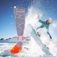 thumbnail image 3 of TIMIFIS Heated Socks Full Foot Heating Socks Winter USB Charging Warm Heating Socks Ski Electric Heating Socks Cold Weather Outdoor Riding Camping Hiking Motorcycle Skiing Socks, 3 of 7