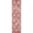 thumbnail image 2 of Safavieh  Montage Etiennette Indoor/ Outdoor Waterproof Patio Backyard Rug 2'3" x 8' Runner 8' Runner Bedroom,Entryway,Dining Room, 2 of 8