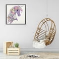 thumbnail image 4 of Cuadros Decorativos Pintura de diamante en forma especial Taladro parcial Patrón de unicornio Arte para adultos Artesanía Ndcxsfigh Nuevos Originales, 4 of 9
