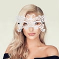 thumbnail image 5 of Unique Bargains 1 Pce Masque de Fête Abeilles Plastique Blanc, 5 of 5