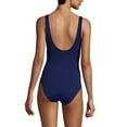 thumbnail image 2 of Lands' End Women's DD-Cup Slender Suit Wrap One Piece Swimsuit, 2 of 3