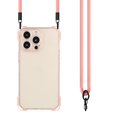 thumbnail image 2 of compatible iPhone 12 Pro Four-corner Shockproof TPU Phone Case with Lanyard Cheap and fine, 2 of 4