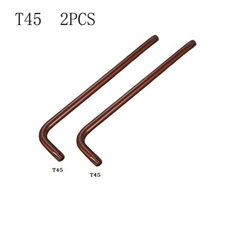 

BCLONG 2Pcs T30 T27 T20 T25 T10 T15 Double-End 2-Way Torx Screwdriver Spanner Wrench