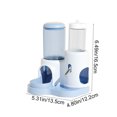 thumbnail image 3 of Juego de alimentación y bebida para hámster con recipiente de comida de 260 ml y botella de agua de 80 ml, de plástico, multicolor, accesorio para jaula de mascotas pequeñas., 3 of 9