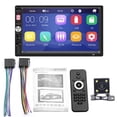 thumbnail image 1 of Reproductor De Radio Para Coche 2 Din 7In, Sistema Multimedia De Radio Para Coche, Reproductor Mp5 Bluetooth Para Coche Vogacara VI011896-03, 1 of 6