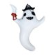 thumbnail image 1 of Globo Fantasma Accesorio para Fiestas Decoración de Halloween Ornamento Inflable Figura Colgante de PVC con Diseño Espeluznante Adecuado para Jardine Fantasma de sombrero negro, 1 of 8