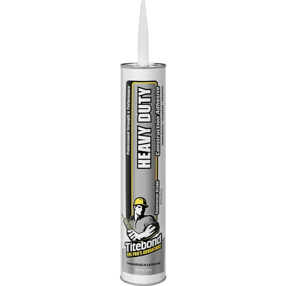 Franklin International The Pros Advantage Construction Adhesive - Waterproof - 28 oz — Residential Use, Standard Application