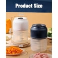 thumbnail image 7 of Household Electric Garlic Crusher, Cordless Mini Food Chopper with Rechargeable Battery, One-Touch Operation for Herbs and Vegetables, 7 of 7