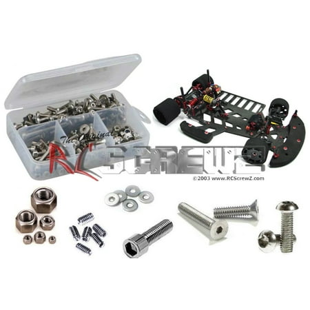 

RCScrewZ CRC BattleAxe 2.0 1/10th Stainless Steel Screw Kit - crc010