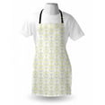 thumbnail image 3 of Grey and Yellow Apron Victorian Style Flowers Leaves Swirls Ombre Design Art Image, Unisex Kitchen Bib Apron with Adjustable Neck for Cooking Baking Gardening, Pale Grey and Marigold, by Ambesonne, 3 of 3