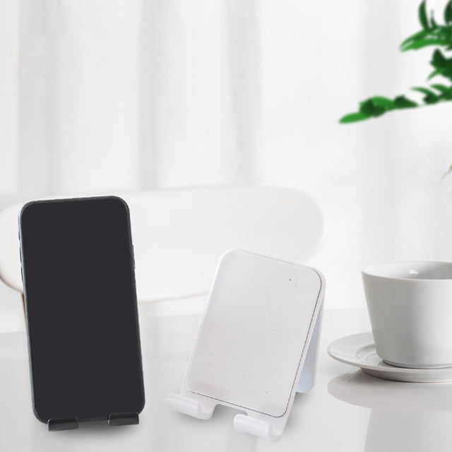 RENACLIPY 2Ud Soporte De Teléfono Para Pared Con Carga Adhesiva Color Negro Para Hogar