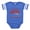 Royal Blue, variant on CafePress - PLUTO IS MY HOME PLANET_BL - Cute Infant Baby Football Bodysuit