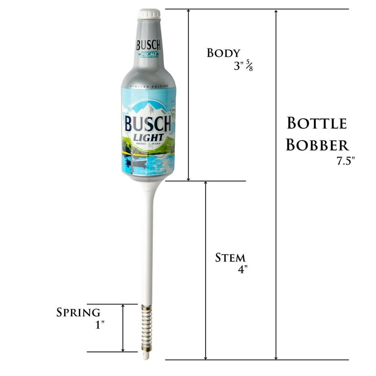 Busch Light Fishing Bobber 3 Pieces by Southern Bell Brands - Premium  Angling Accessory