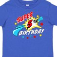 thumbnail image 3 of Inktastic Super 5th Birthday- Five Years Old Boys or Girls Toddler T-Shirt, 3 of 4