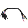 thumbnail image 2 of HT306 Cables de ruptura universales de 6 canales, cables de prueba Juego de cables de ruptura de soldadura para osciloscopio de diagnóstico automático(negro), 2 of 8