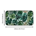 thumbnail image 5 of Shangniulu Tropical Plants Entrance Welcome Door Mat, Soft Kitchen Rugs Indoor Floor Doormat Green Leaf Washable Home Carpet Decor 19.68*39.37 in, 5 of 6