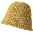 thumbnail image 2 of CoCopeaunts Plain Bucket Hat Women Solid Color Knitted Summer Sunshade Breathable Straight Hat Summer Floding Fisherman Hat, 2 of 8