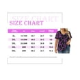 thumbnail image 6 of CASSIE LIZ Plus Size Womens Tops 4X Summer V Neck Shirts Black Fashion Short Sleeve Purple Floral Flowy Tee Loose Fit Tunics Fall Pleated Blouses Casual Swing Pullovers 4XL 24W 26W, 6 of 6