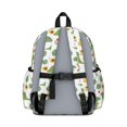 thumbnail image 3 of Dinosaur and Pineapple White Pattern Cute School Backpack with Padded Back and Adjustable Shoulder Straps 13.4"x11"x4.7", 3 of 5