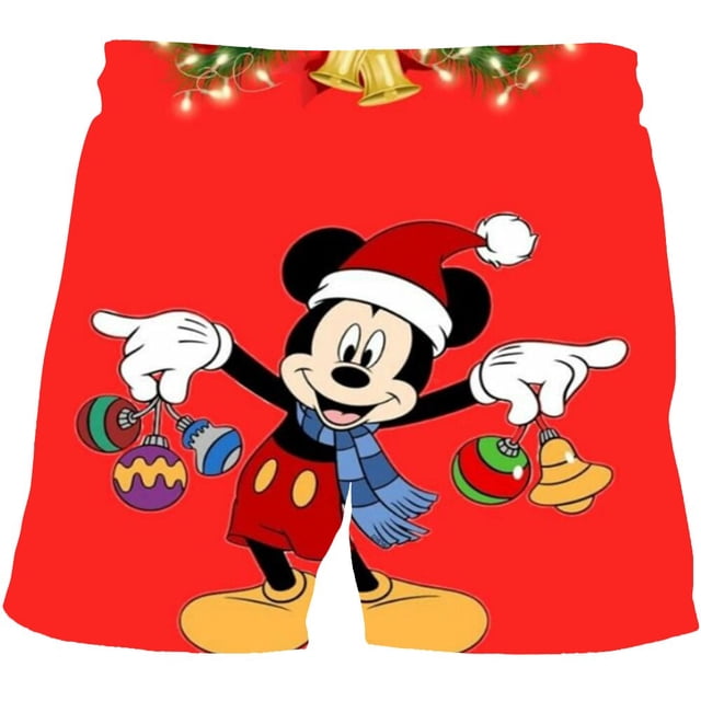 Summer Kids Mickey Mouse T-Shirts Fashion Boys Girls Tees Tops Children Disney Short Sleeves Cartoon Casual T Shirts 4-14 Years5T Gao Jinjia LED