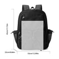 thumbnail image 3 of Fgnfyis Backpack for Kids Breathable Mesh Large Capacity Versatile Travel Gym Children Adults School Backpack Purple, 3 of 4
