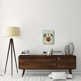 thumbnail image 2 of Global Gallery's 'Beach Bums Pug I Love' By Michael Mullan Stretched Canvas Wall Art, 2 of 4