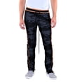 thumbnail image 2 of BKYS Men's Color Block Track Pants XL Camo Black, 2 of 4