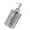 Transparent Gray, variant on Crystal Kitchen Refillable Dish Soap Dispenser Liquid Hand Soap Container with Rust Proof Stainless Steel Pump for Showe