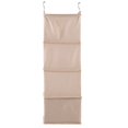 thumbnail image 3 of Organisateur Suspendu pour Garde-Robe, Sac de Rangement Suspendu pour Garde-Robe, Support de Rangement pour Vêtements à 4 Étagères, Organisateur de Sac à Main pour Chandail, 3 of 8
