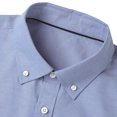 thumbnail image 3 of Jorlat Men's Short Sleeve Shirt Oxford Regular Fit Button Down Collar Shirts with Pocket, 3 of 7