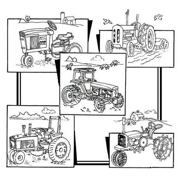 Aunt Martha's #3940 Tractors